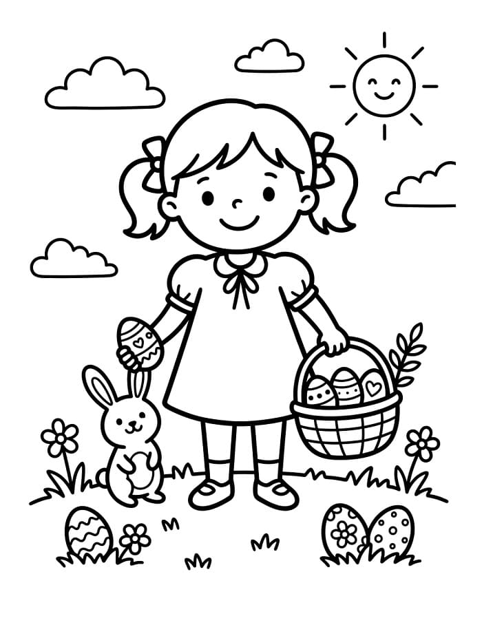 Tolles Ostern ausmalbilder