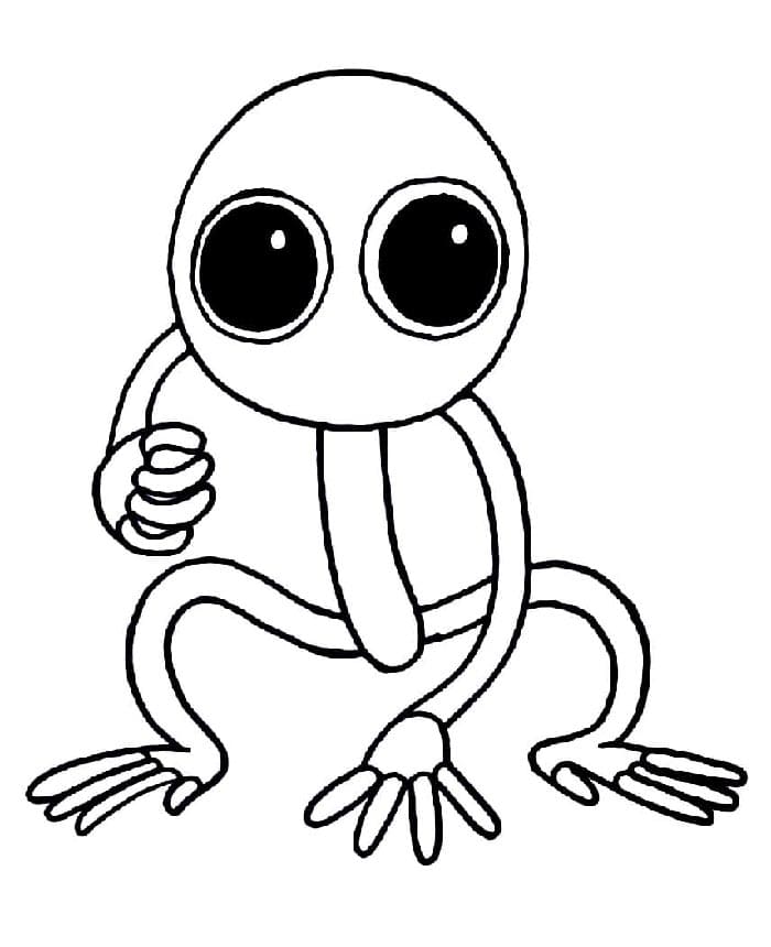 Tolles Rainbow Friends ausmalbilder