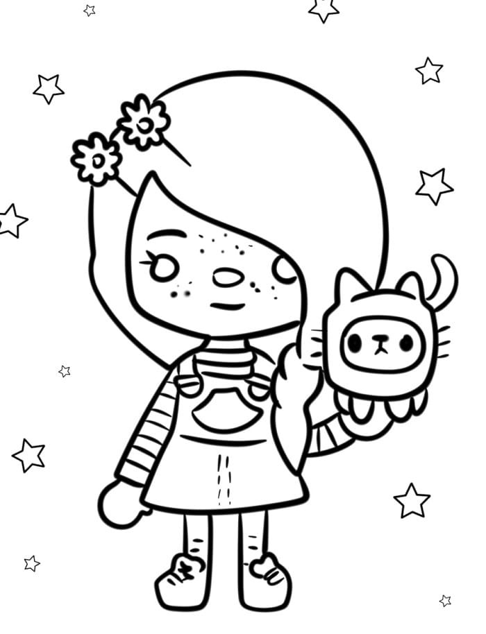 Tolles Toca Boca ausmalbilder