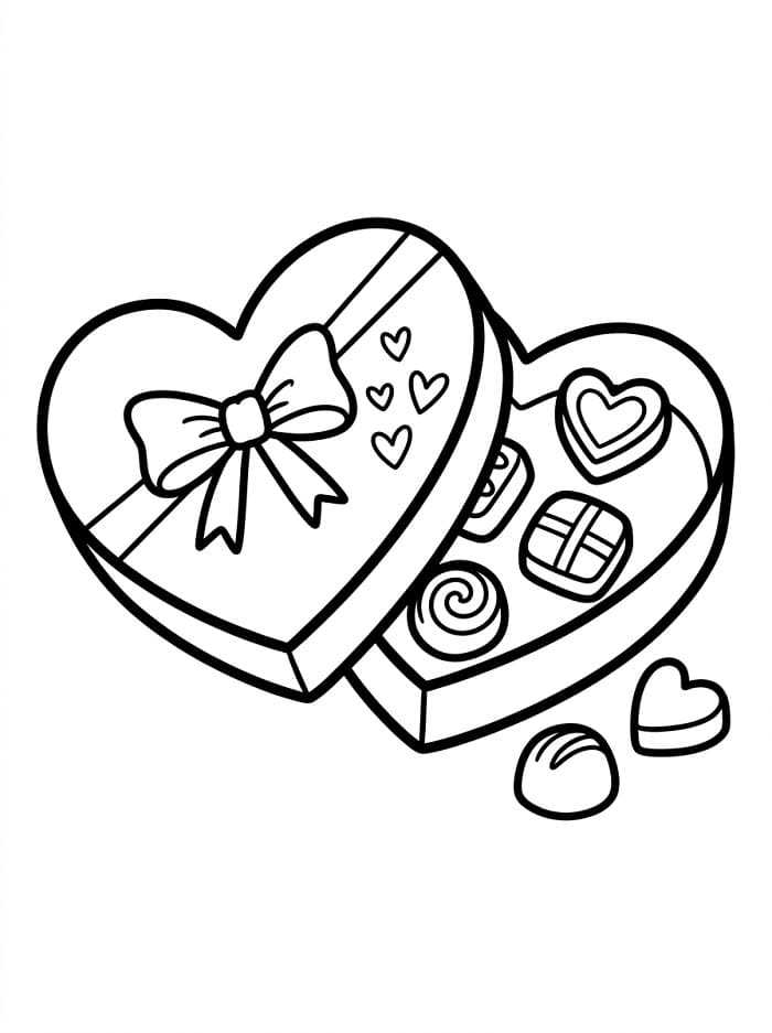 Tolles Valentinstag ausmalbilder