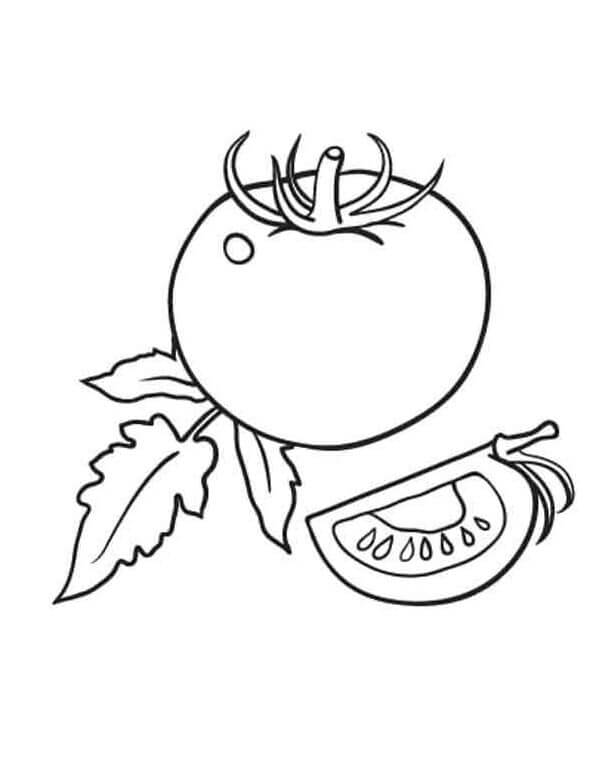 Tomate (3) ausmalbilder