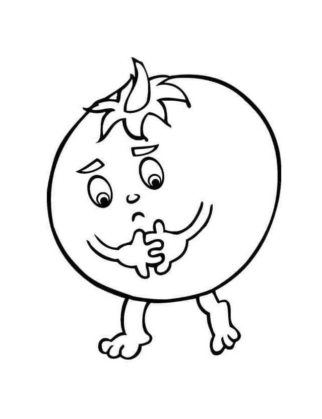 Tomate (4) ausmalbilder