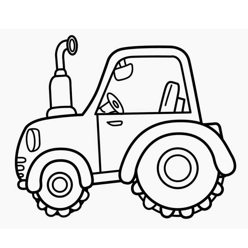 Traktor gratis druckbar ausmalbilder