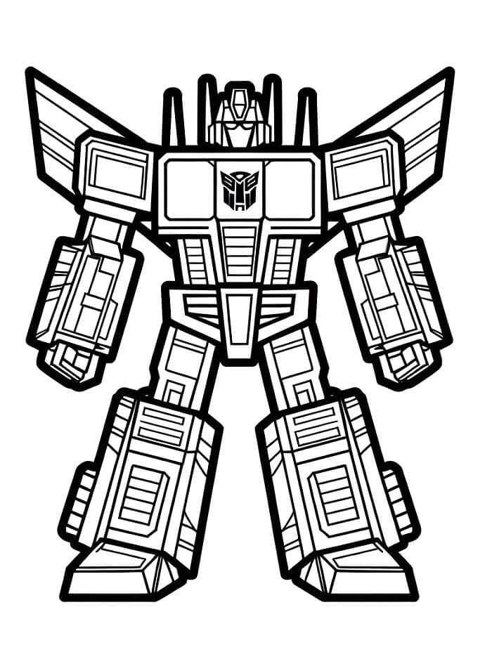 Transformers für 3-jährige Kinder ausmalbilder