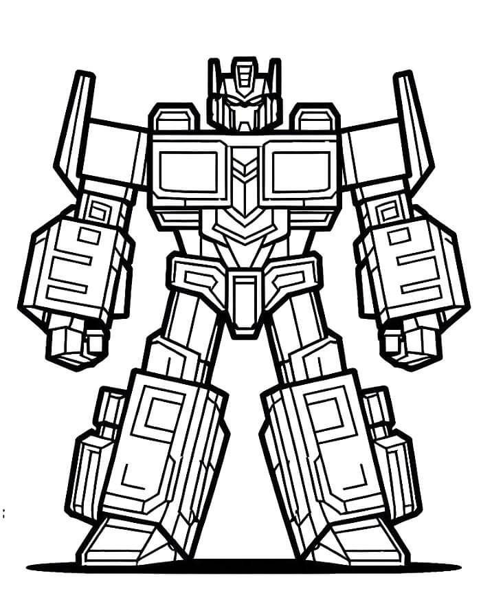 Transformers für 5-jährige Kinder ausmalbilder
