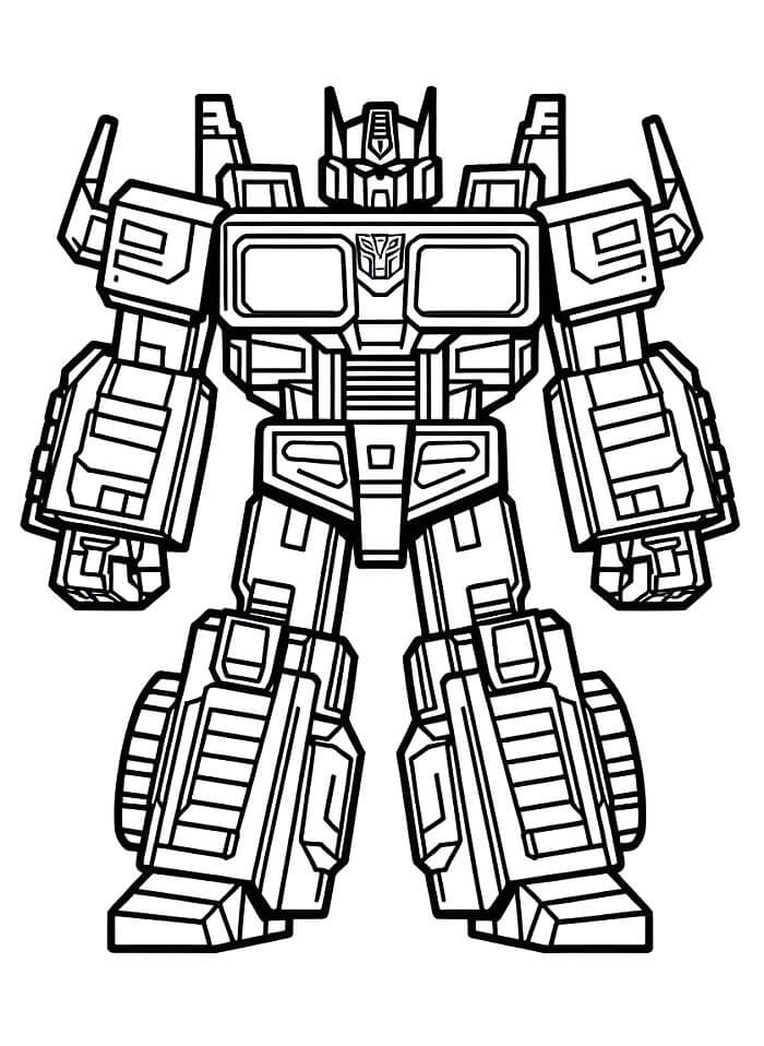 Transformers für 6-jährige Kinder ausmalbilder