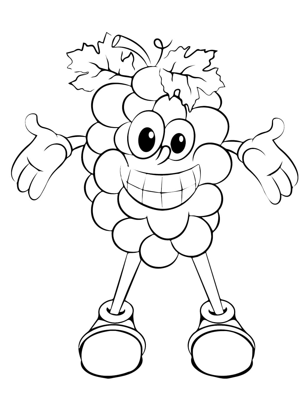 Trauben (7) ausmalbilder