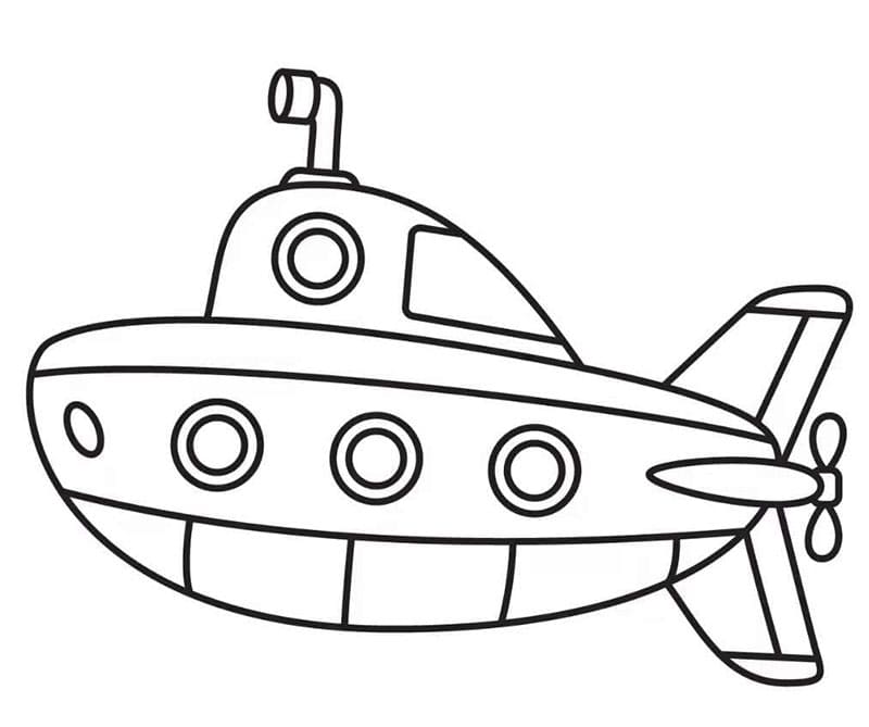 U-Boot Bild gratis ausmalbilder