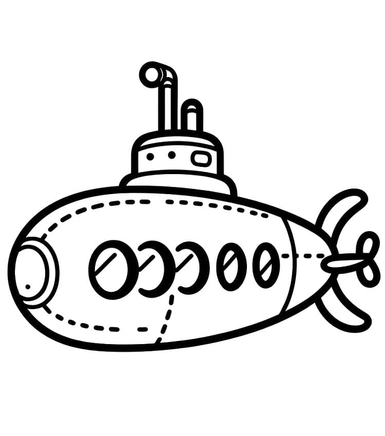 U-Boot Bild zum Drucken ausmalbilder