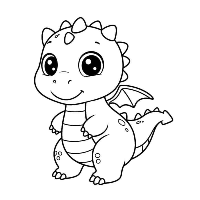 Unglaubliches Drache ausmalbilder