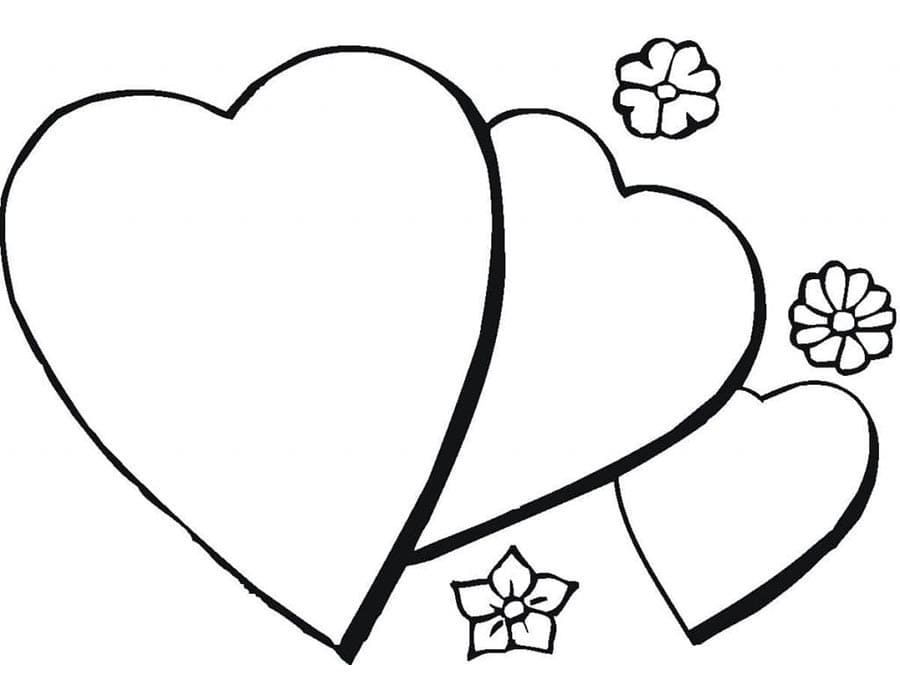 Unglaubliches Herz ausmalbilder