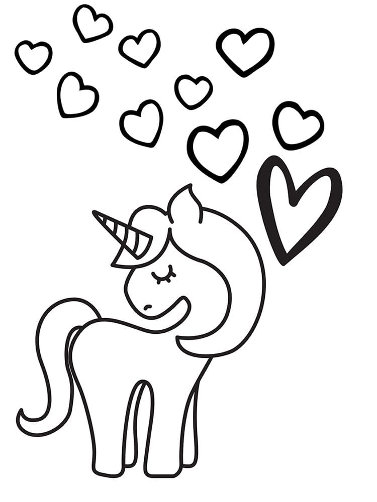 Valentinstag Druckbar ausmalbilder
