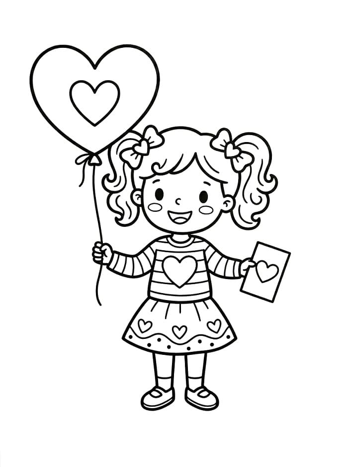 Valentinstag Tag ausmalbilder