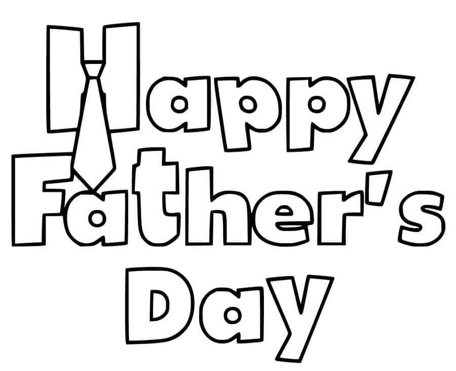 Vatertag Bild ausmalbilder