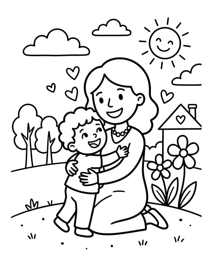 Vatertag Feiertag ausmalbilder