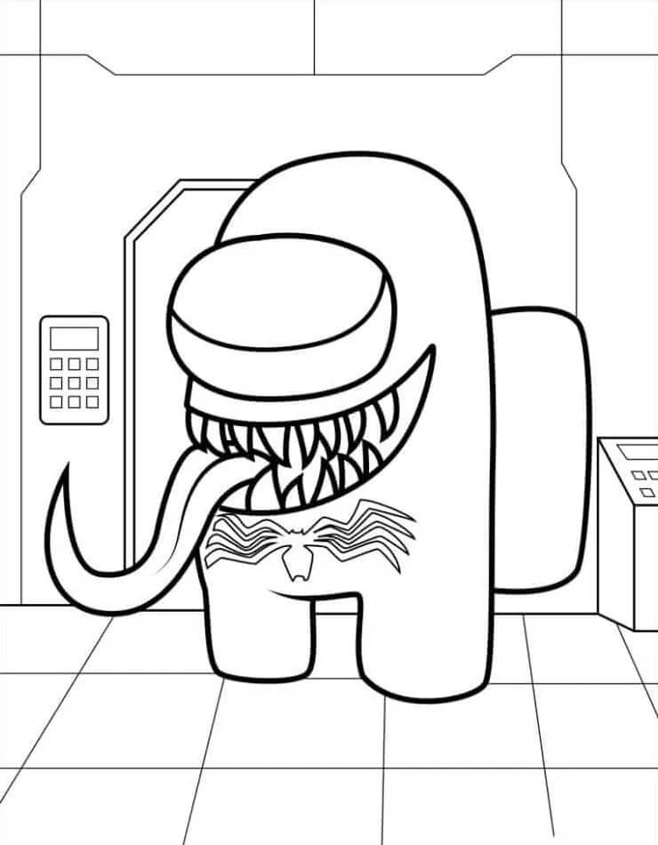 Venom Bild ausmalbilder