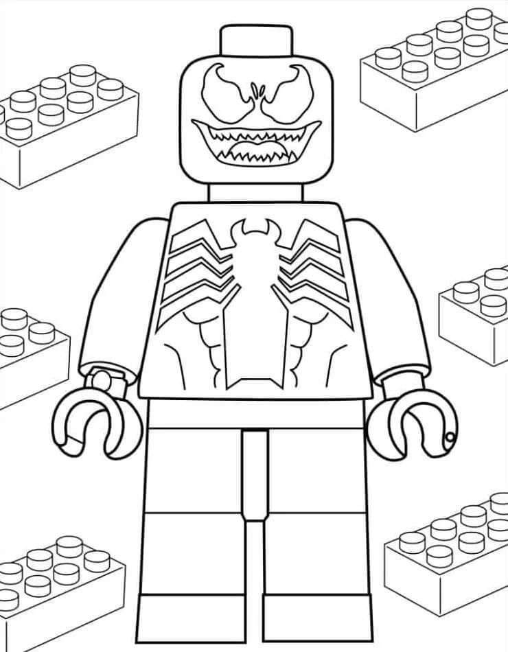 Venom Malvorlage für Kinder ausmalbilder