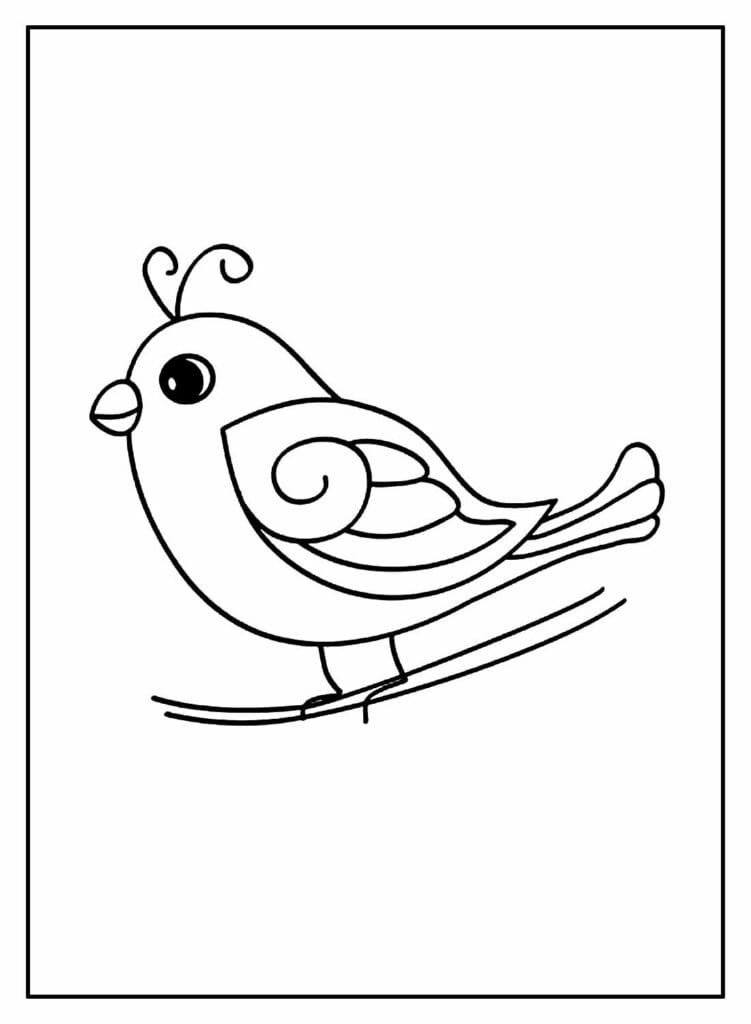 Vogel (5) ausmalbilder