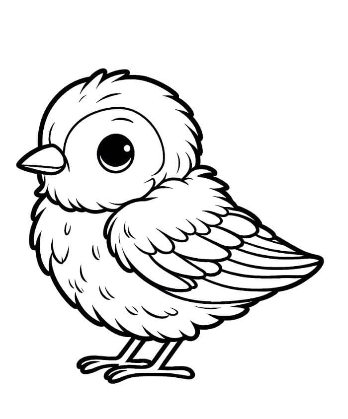 Vogel Druckbar Gratis ausmalbilder