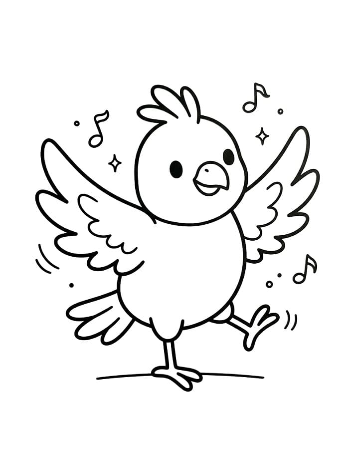 Vogel im Flug ausmalbilder