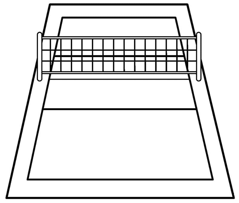 Volleyball Für 3-Jährige Kinder ausmalbilder