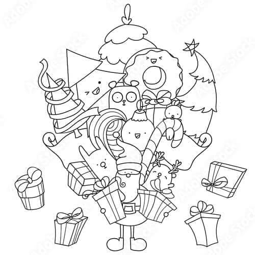 Weihnachten (3) ausmalbilder