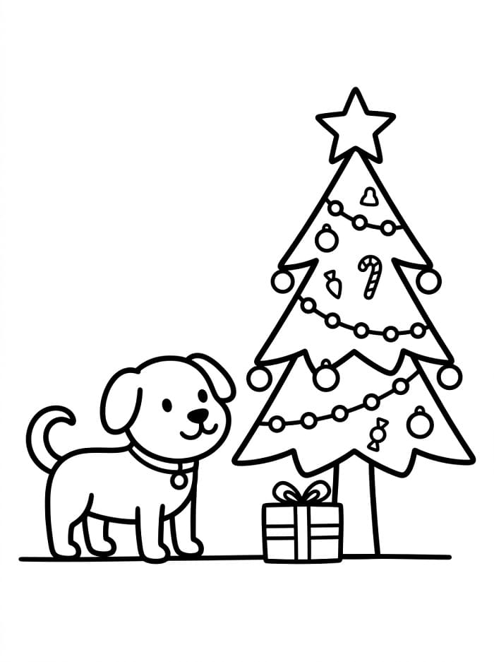 Weihnachtsbaum Drucken ausmalbilder