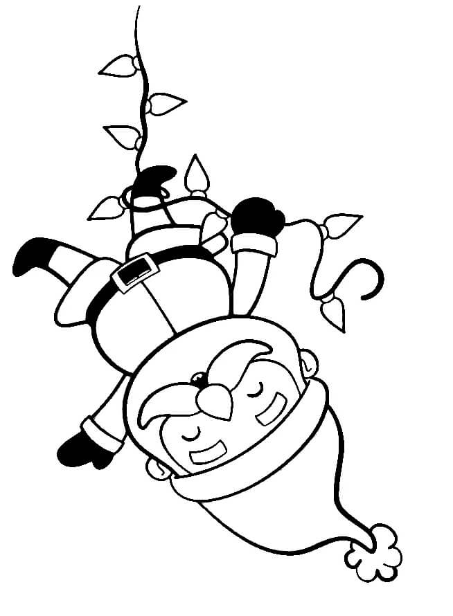 Weihnachtsmann (4) ausmalbilder