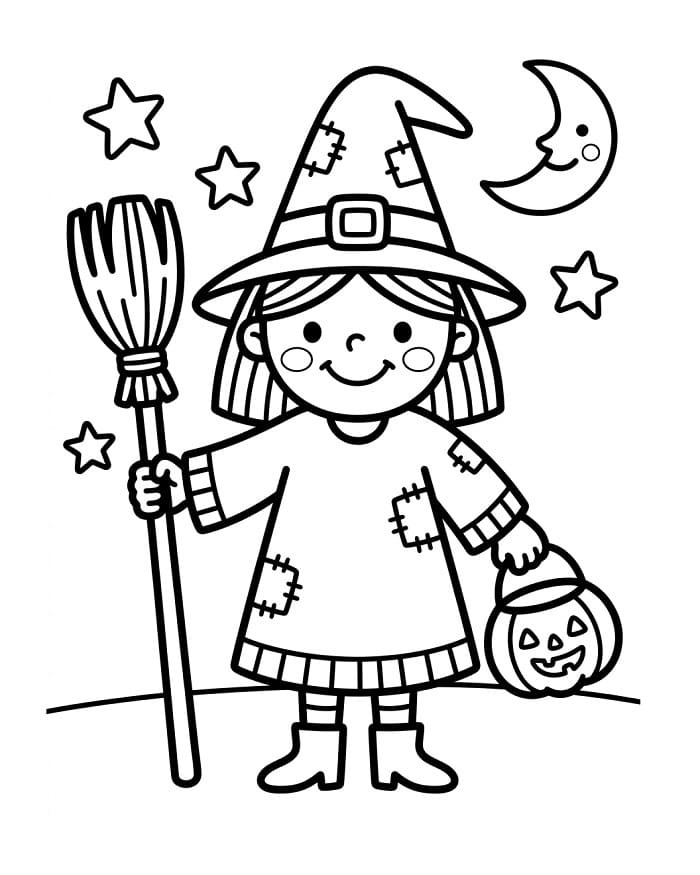 Wunderbares Halloween ausmalbilder