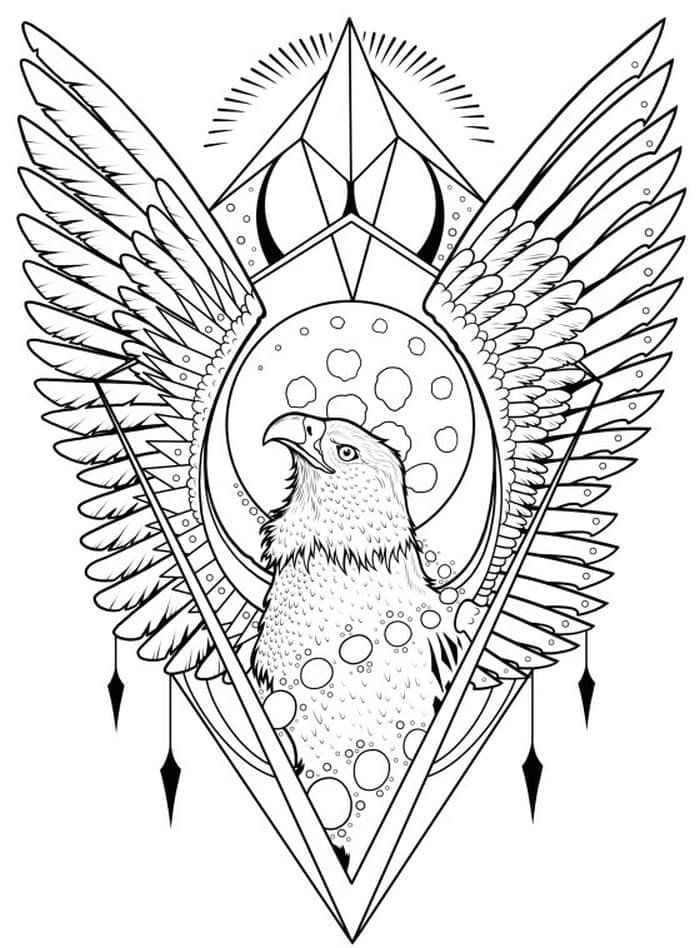 Wundervolles Tattoo ausmalbilder