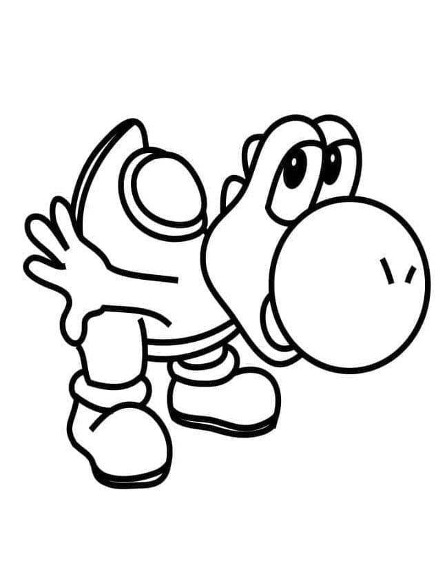 Yoshi Für Kinder ausmalbilder