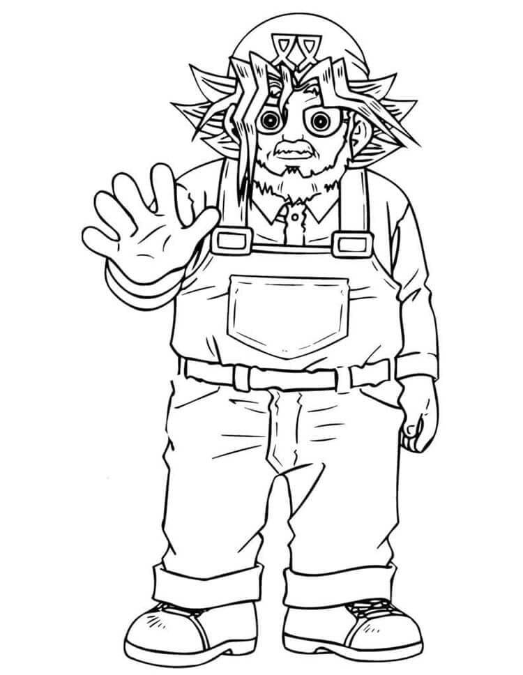 Yu-Gi-Oh ausdrucken ausmalbilder