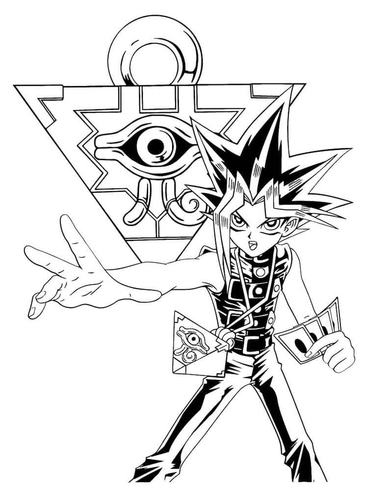 Yu-Gi-Oh ausmalbilder