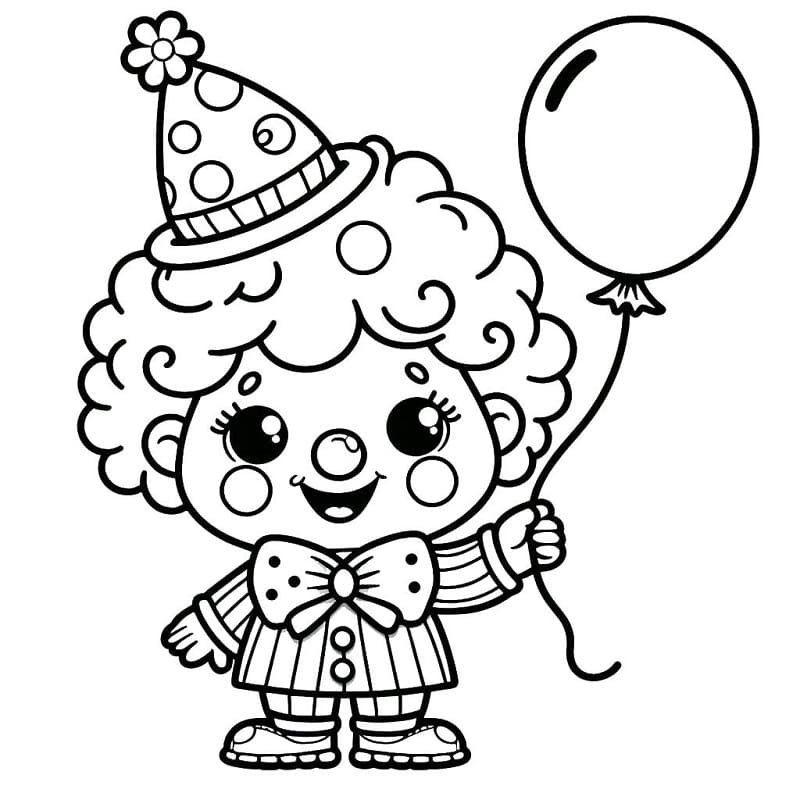 Zirkus für Kinder geeignet ausmalbilder