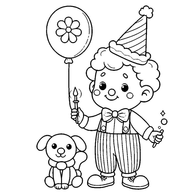 Zirkus zum Drucken ausmalbilder