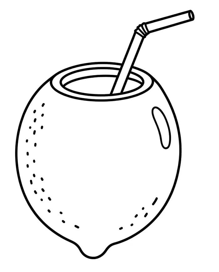 Zitrone für Kinder geeignet ausmalbilder