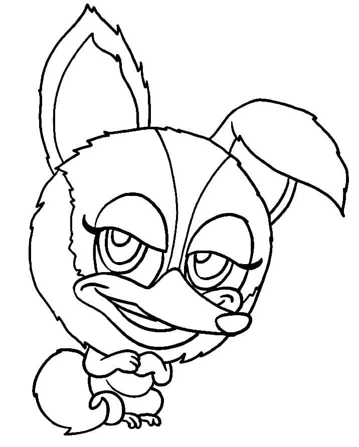 Zoobles Bild Frei ausmalbilder