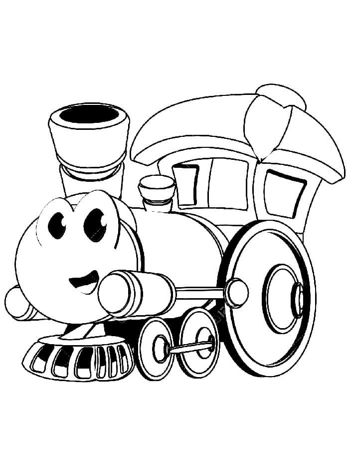 Zug Bild ausmalbilder