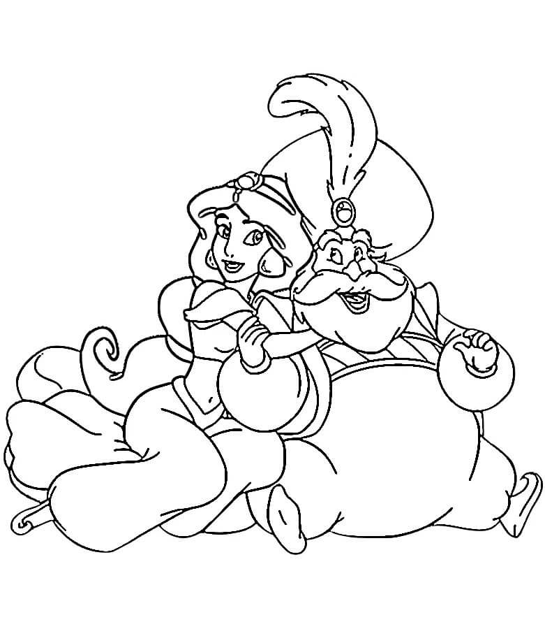 Aladdin (1) ausmalbilder