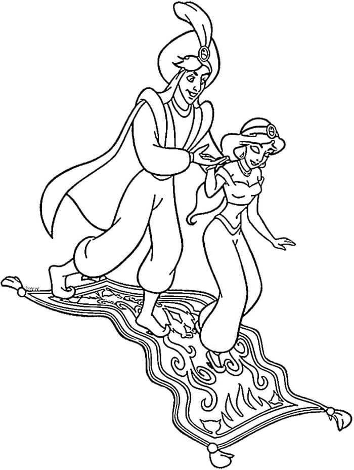 Aladdin (3) ausmalbilder