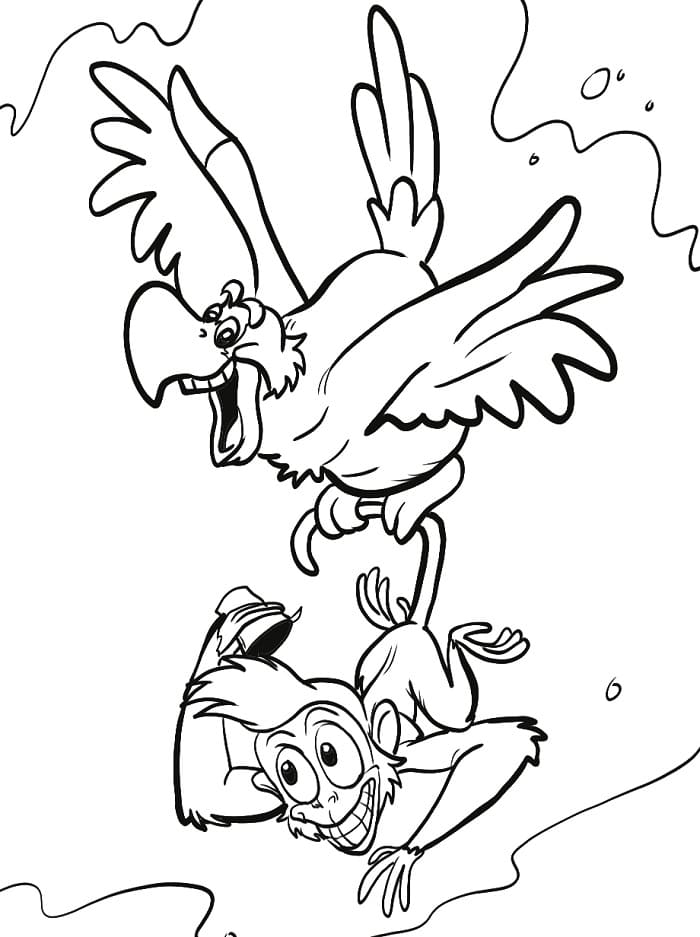 Aladdin von Disney ausmalbilder