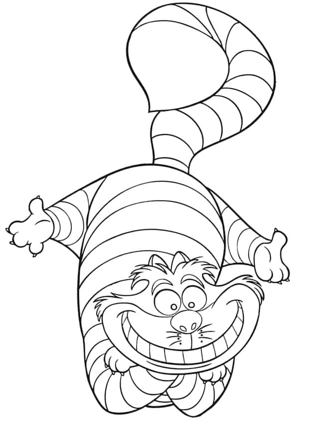 Alice im Wunderland als Disney-Motiv ausmalbilder