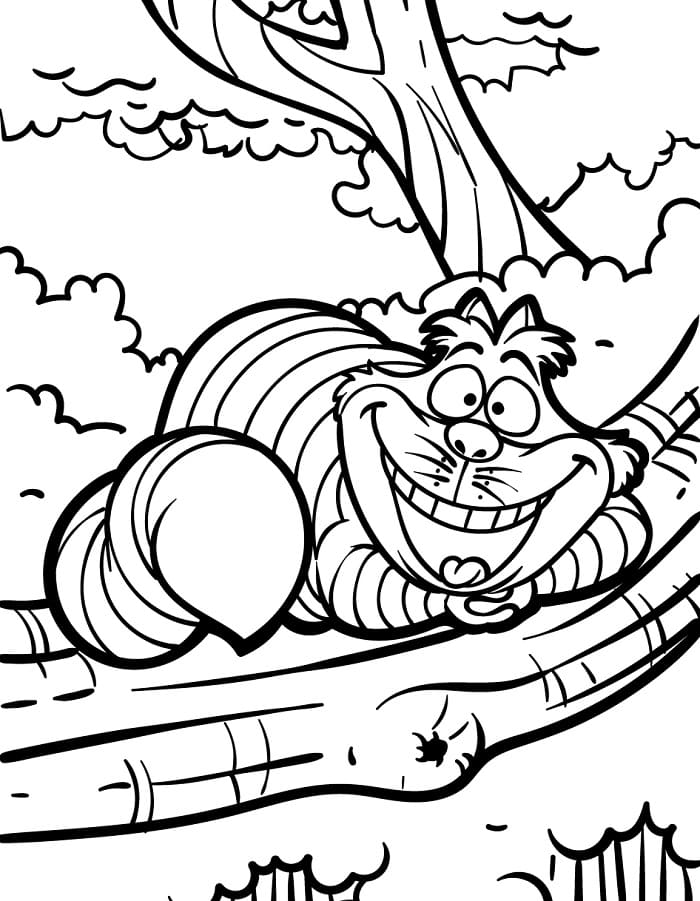 Alice im Wunderland aus der Disney-Welt ausmalbilder