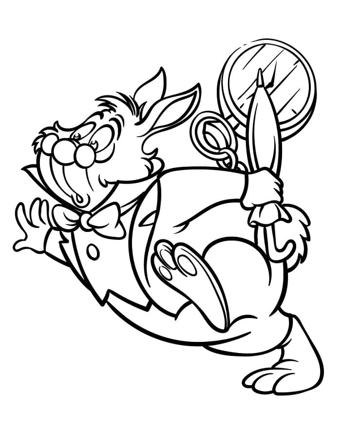 Alice im Wunderland im Disney-Stil ausmalbilder