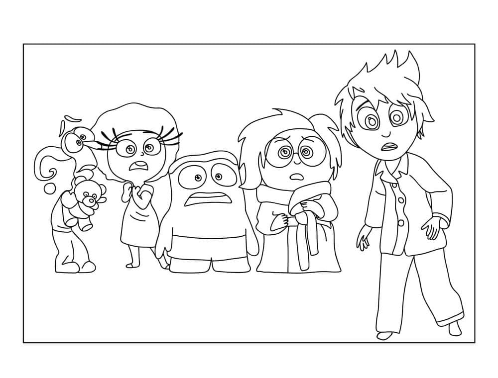 Alles steht Kopf Druckvorlage ausmalbilder