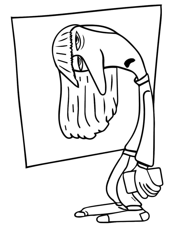 Alles steht Kopf für 5-jährige Kinder ausmalbilder