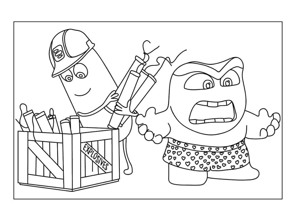 Alles steht Kopf kostenloses Bild ausmalbilder