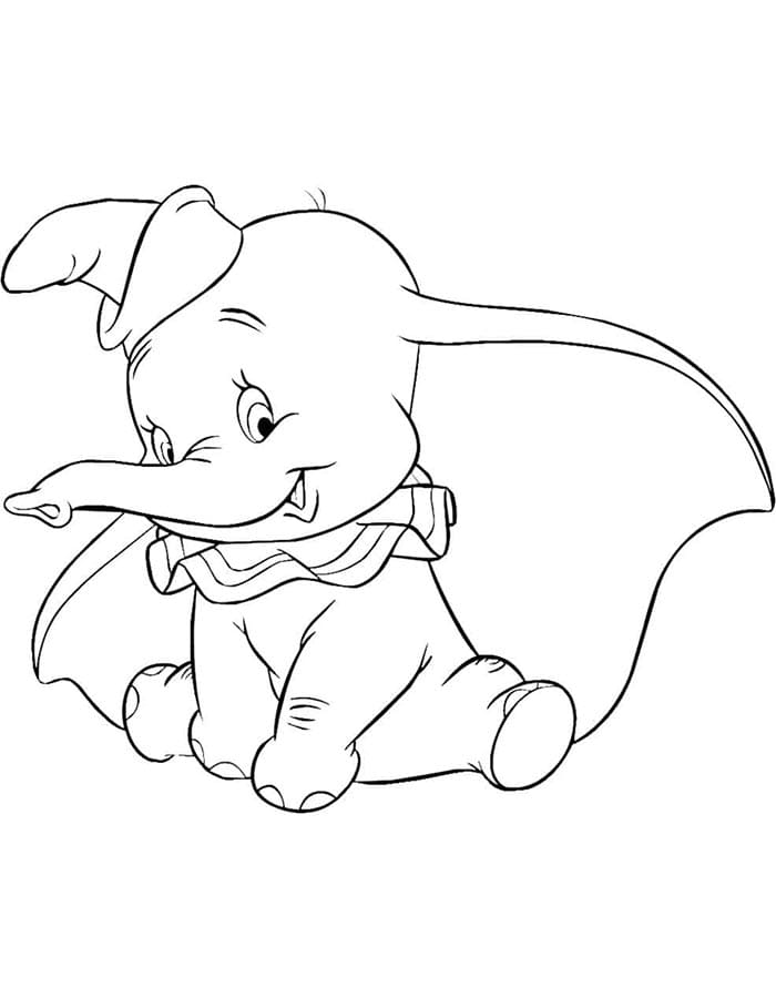 Dumbo ausmalbilder