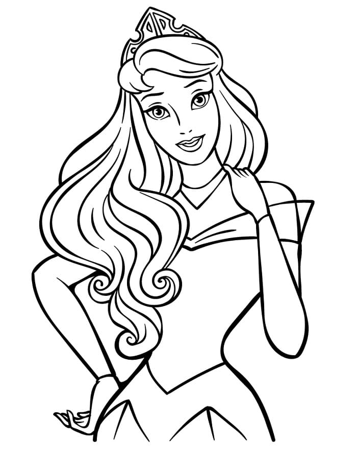 Dornröschen ausmalbilder