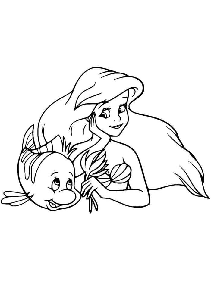 Arielle die Meerjungfrau (1) ausmalbilder